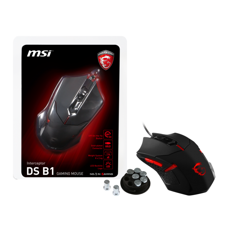 MSI mouse Interceptor DS B1